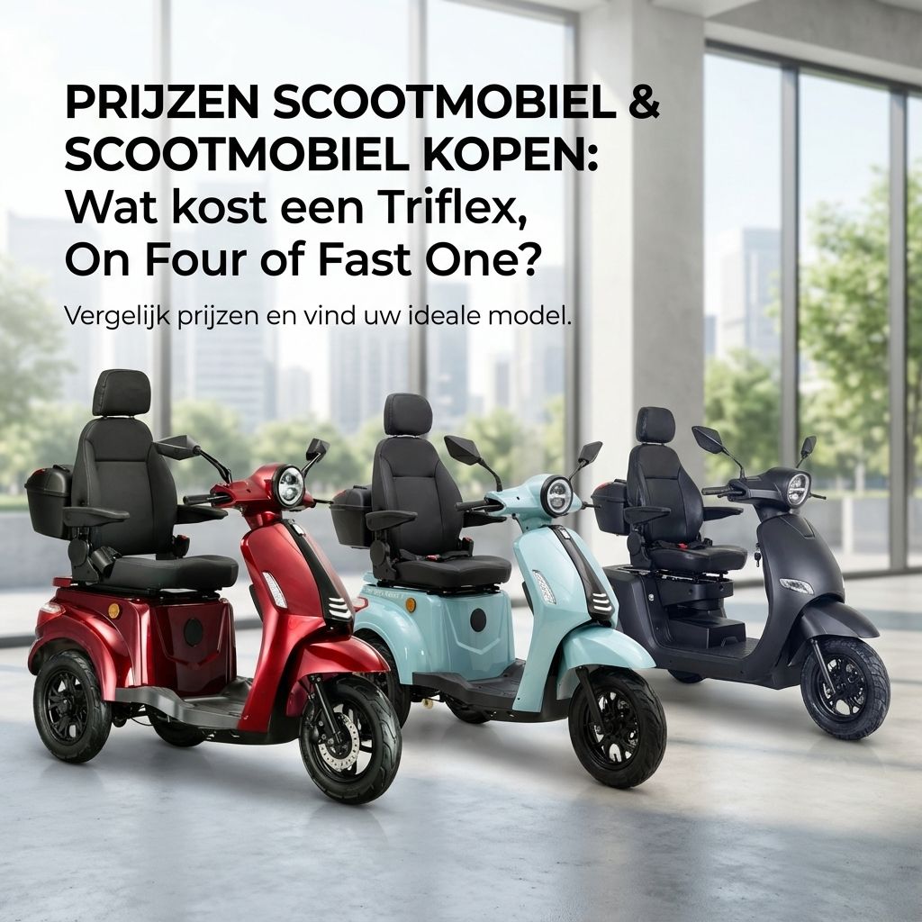 Wat zijn de prijzen van scootmobielen? Een complete gids voor uw aankoop